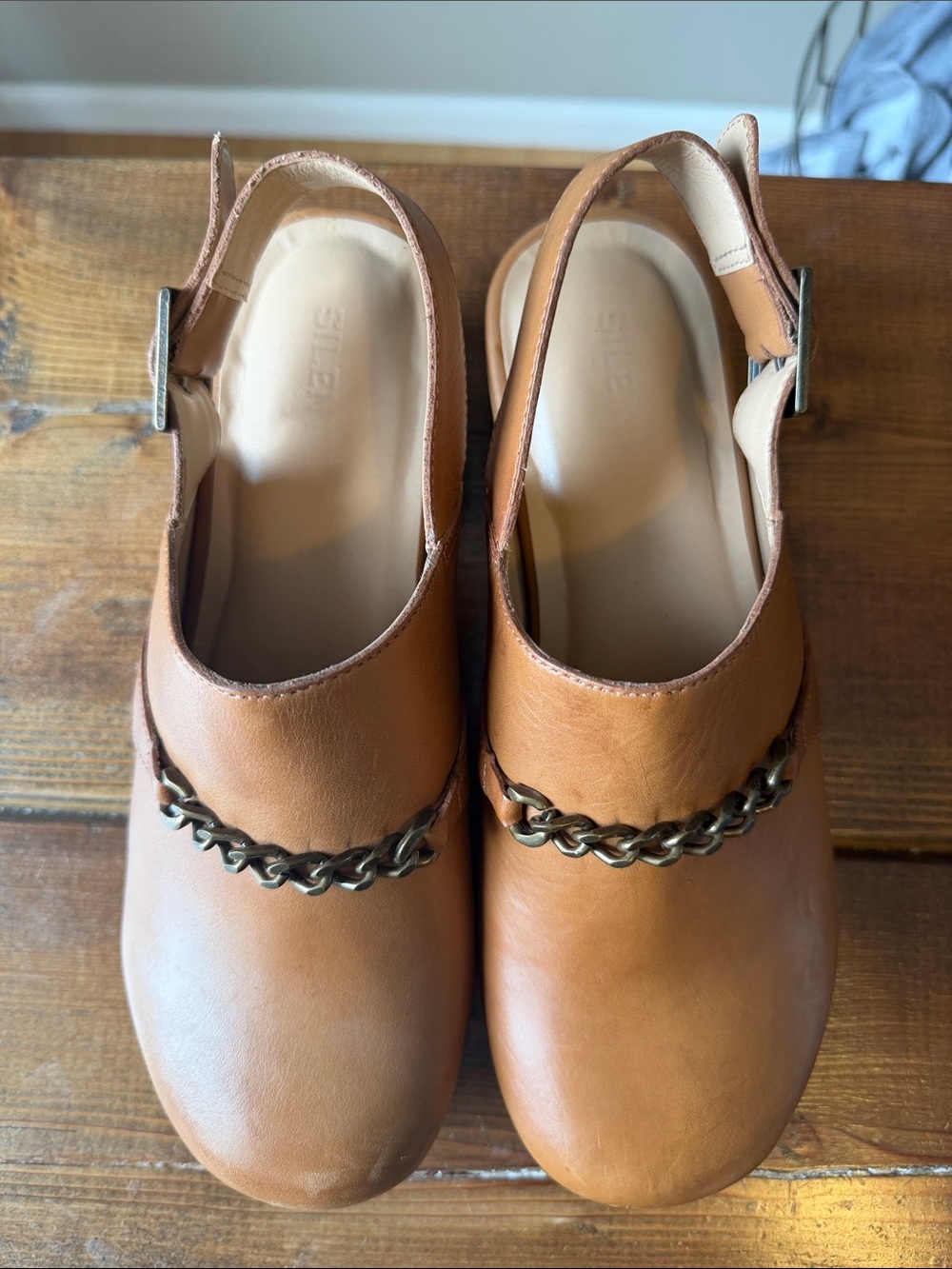 Anthropologie Silent D Georgia Slingback Heeled Clogs - Picture 4 of 9